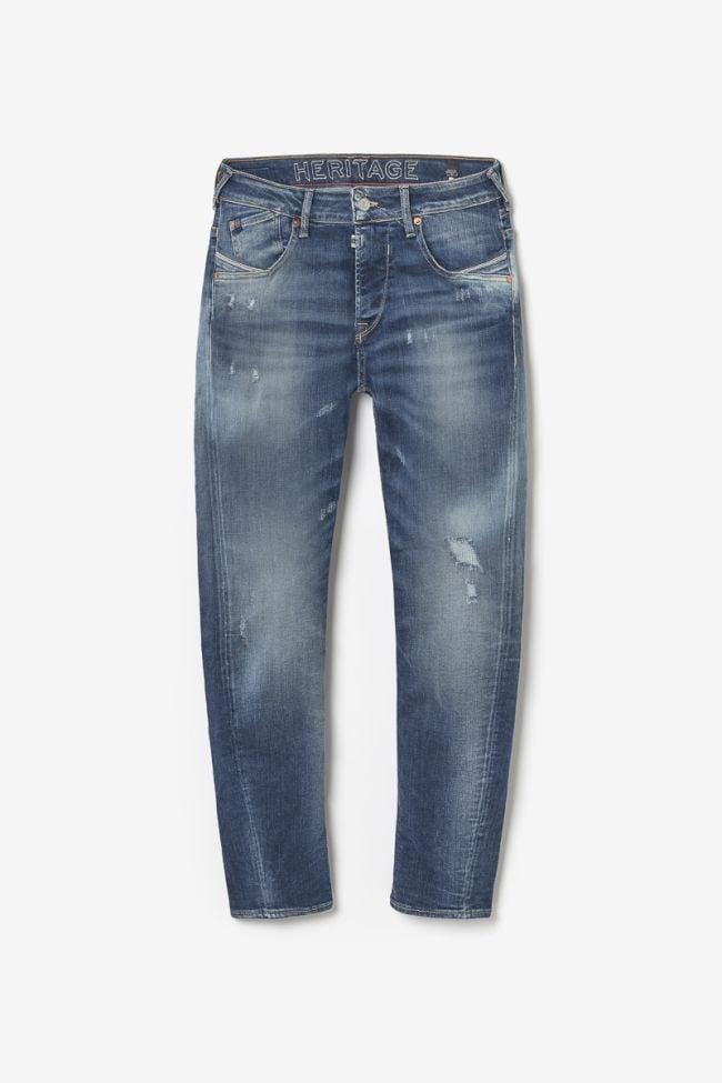 Blacksun 900/16 tapered jeans destroy vintage bleu N°2