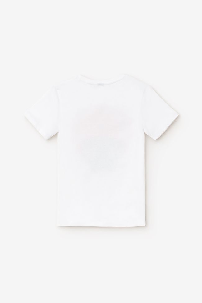 T-shirt Kabibo blanc imprimé
