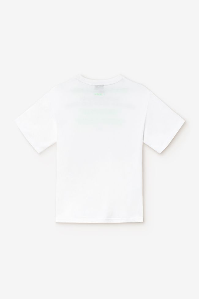 T-shirt Mochibo blanc imprimé
