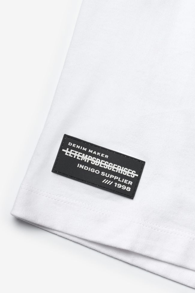 T-shirt Zabrabo blanc imprimé