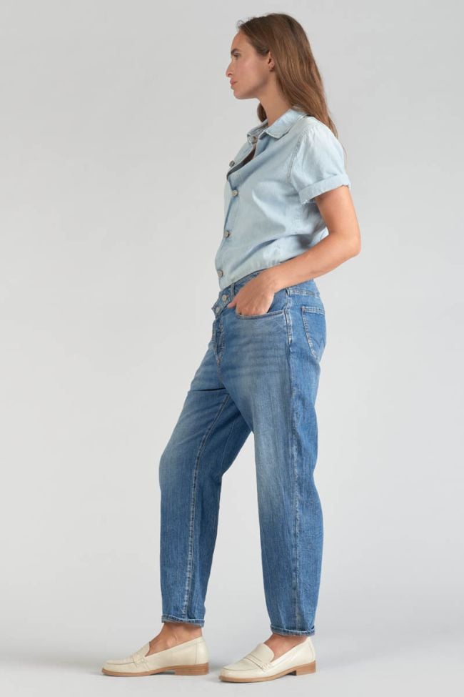 Combinaison pantalon Cozette en jeans bleu