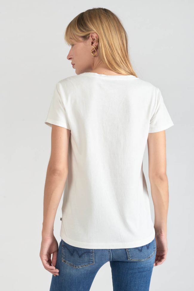 T-shirt Savana blanc imprimé