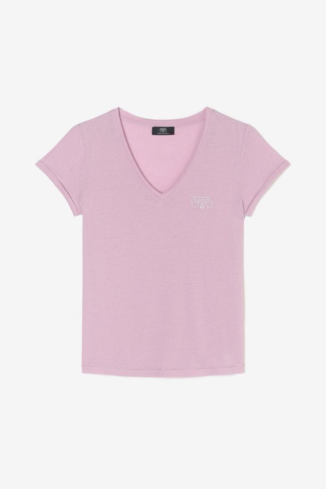 T-shirt Smallvtrame rose
