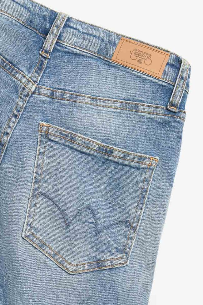 Basic 400/14 mom taille haute 7/8ème jeans bleu N°4