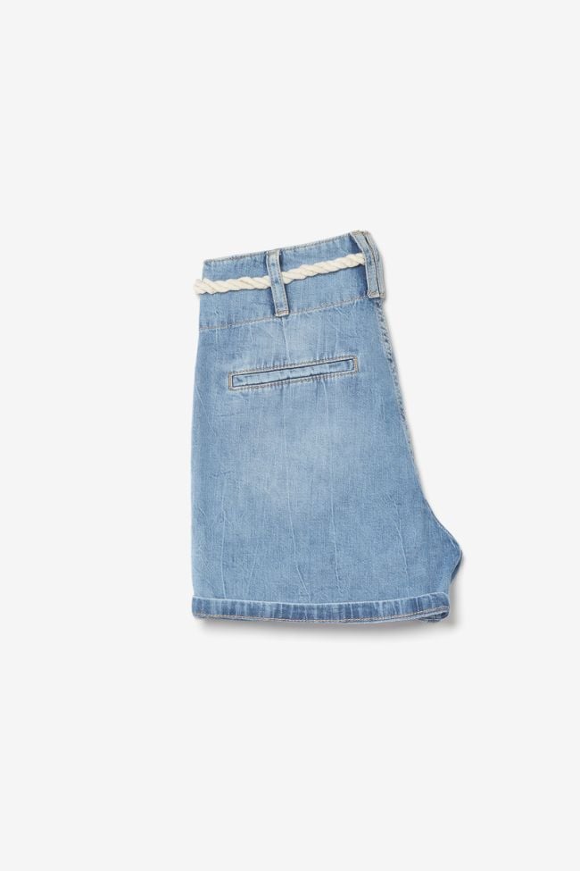Short Loona en jeans bleu clair