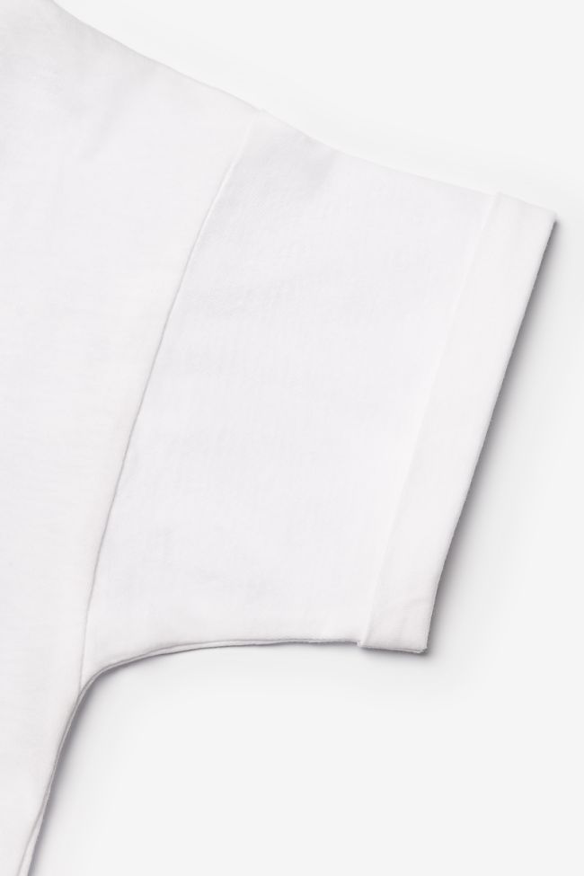 T-shirt Misagi blanc imprimé