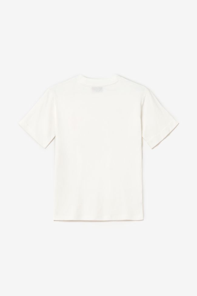 T-shirt Moonagi blanc imprimé