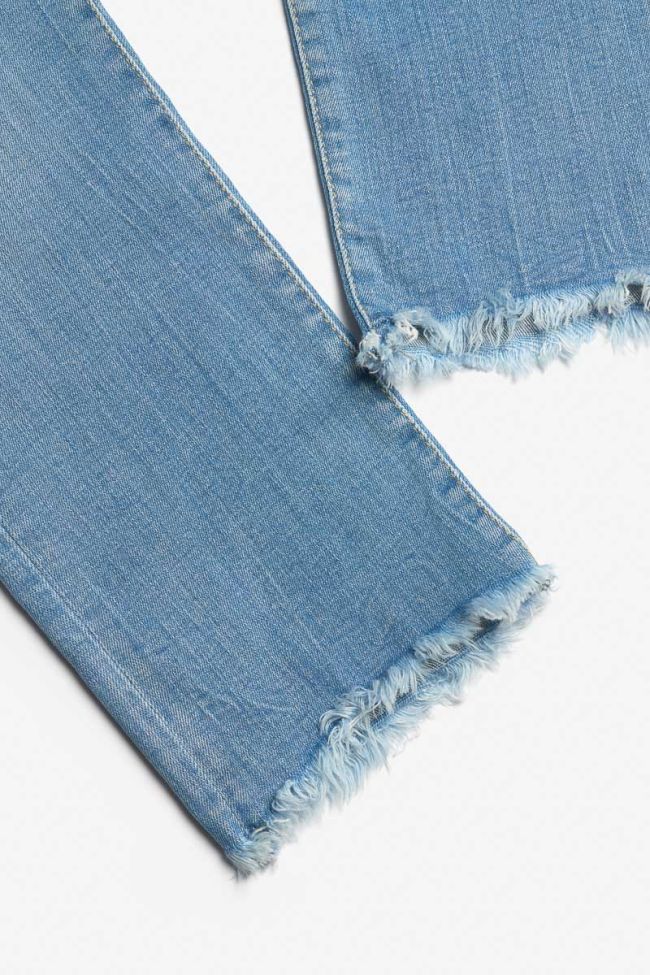 Precia 7/8ème jeans destroy bleu N°4