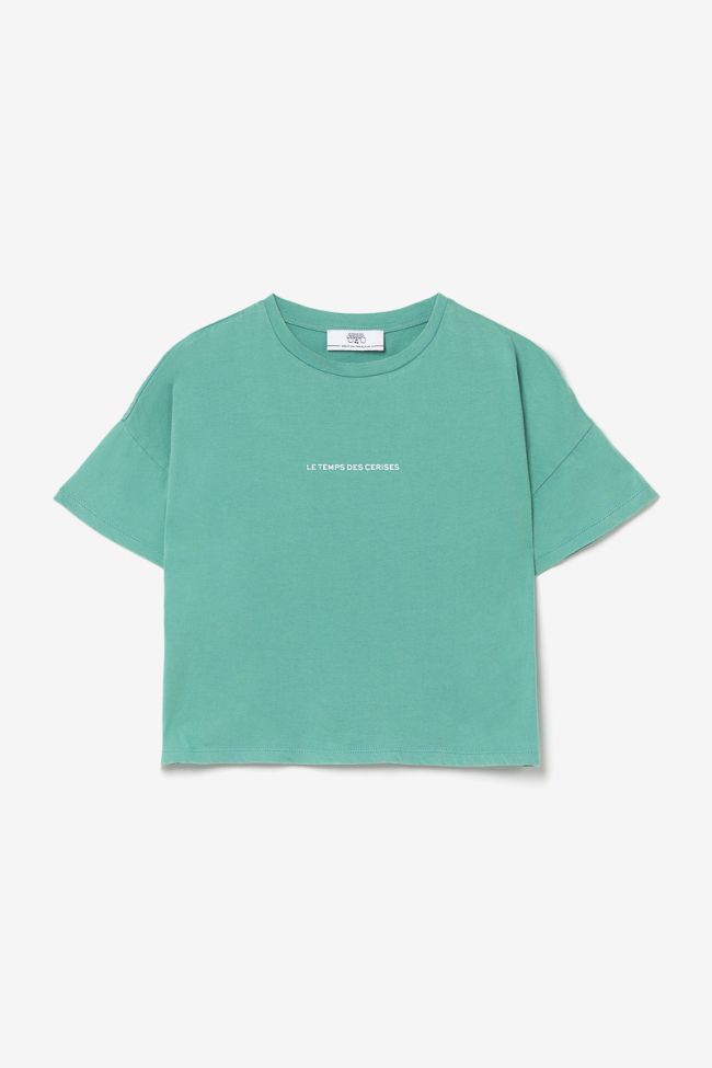 T-shirt Vinagi vert menthe