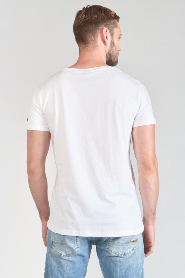 T-shirt Gan blanc imprimé