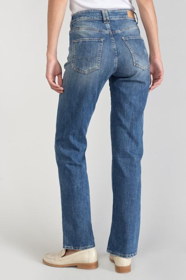 Luxe 400/19 mom taille haute jeans destroy bleu N°2