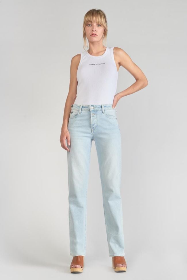 Lux 400/19 mom taille haute jeans bleu N°5