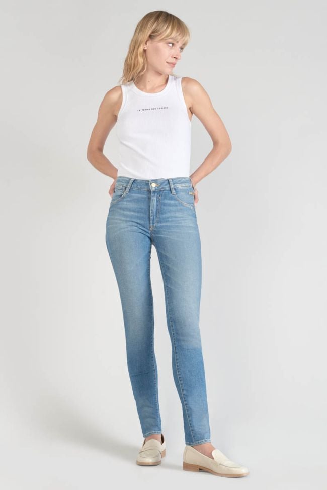 Houp pulp slim taille haute jeans bleu N°3