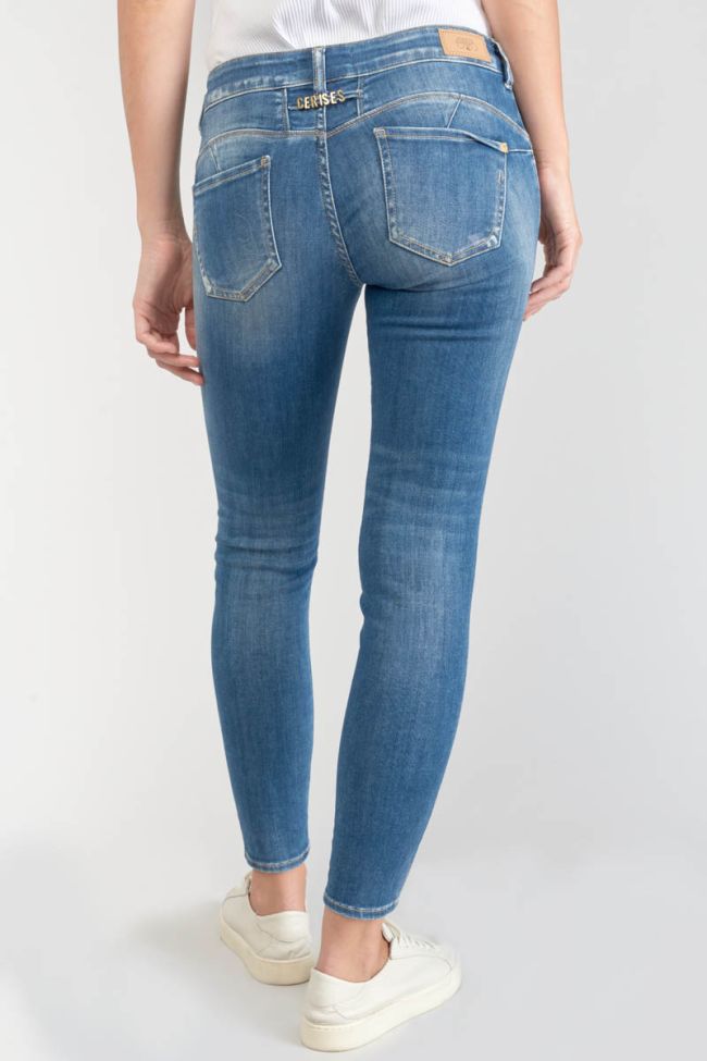 Kawi pulp slim 7/8ème jeans bleu N°3