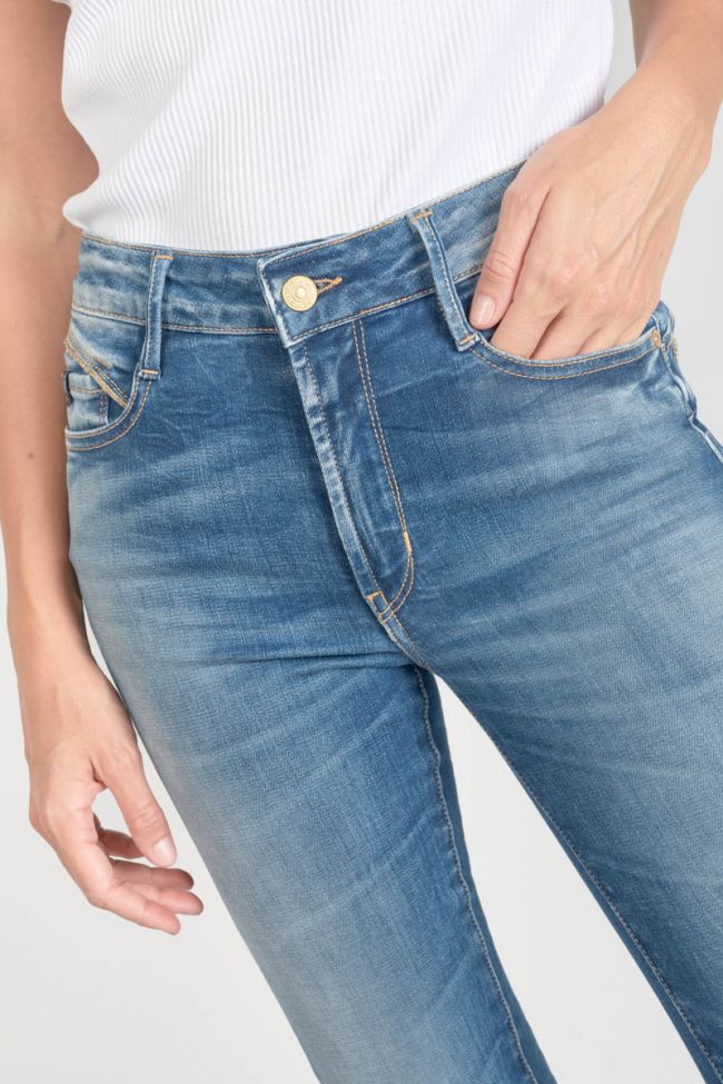 Lump pulp slim taille haute 7/8ème jeans bleu N°3