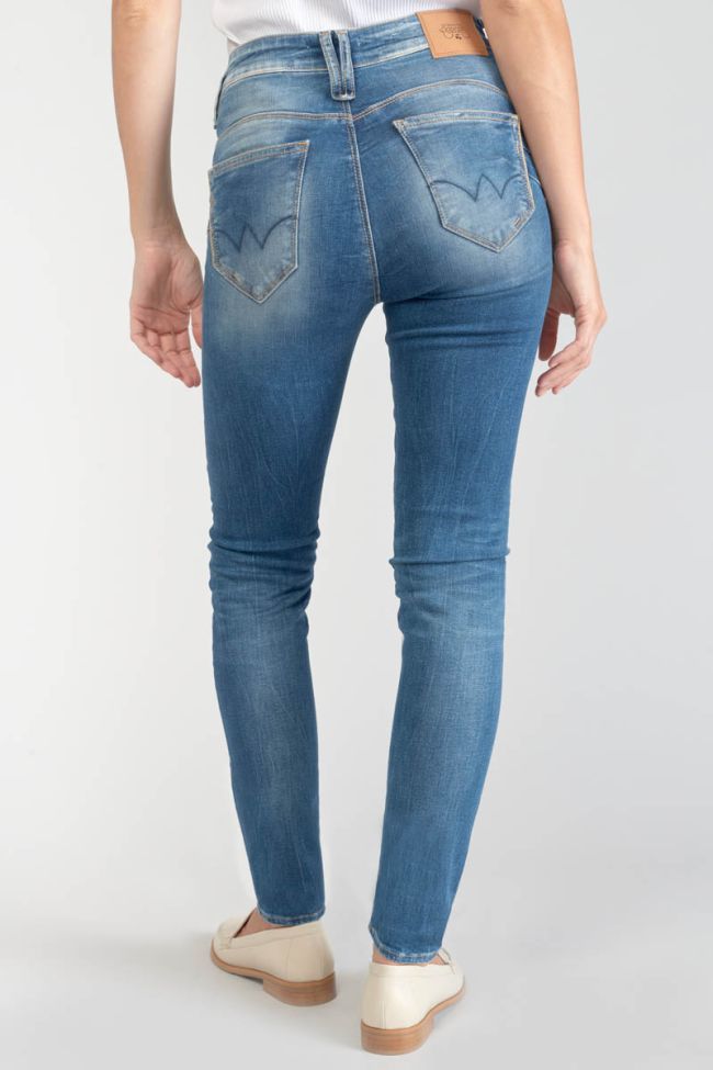 Lump pulp slim taille haute 7/8ème jeans bleu N°3