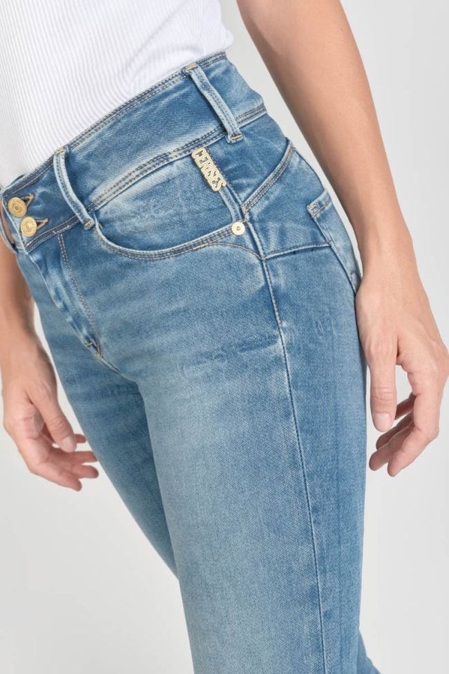 Luri ultra pulp slim taille haute 7/8ème jeans bleu N°4