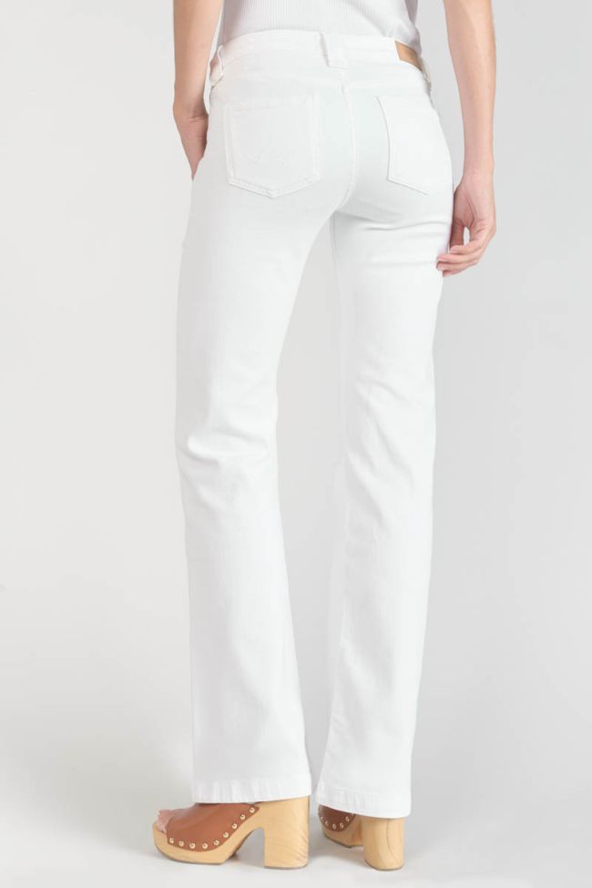 Sormiou flare jeans blanc
