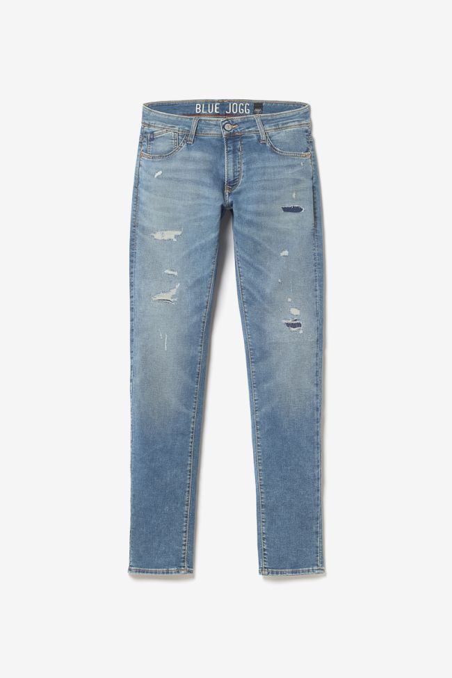 Jogg 700/11 adjusted jeans destroy bleu N°4