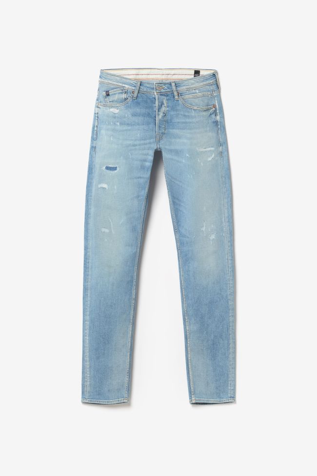 Basic 700/17 regular jeans destroy bleu N°5