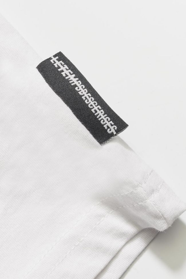 T-shirt Gaspabo blanc imprimé