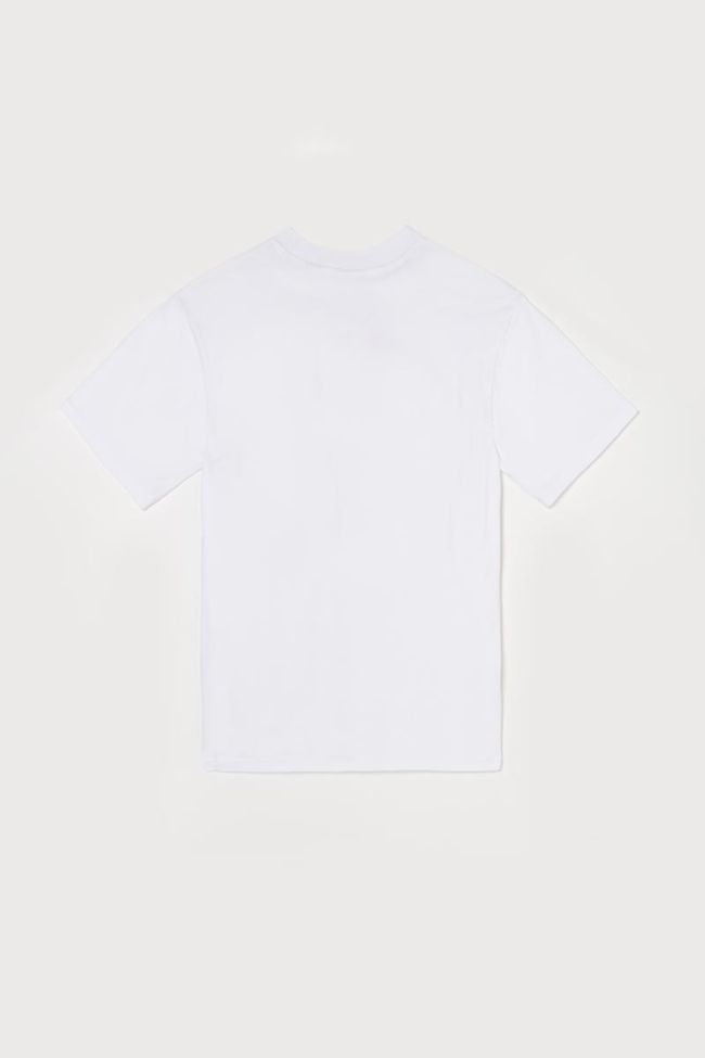 T-shirt Hirabo blanc imprimé