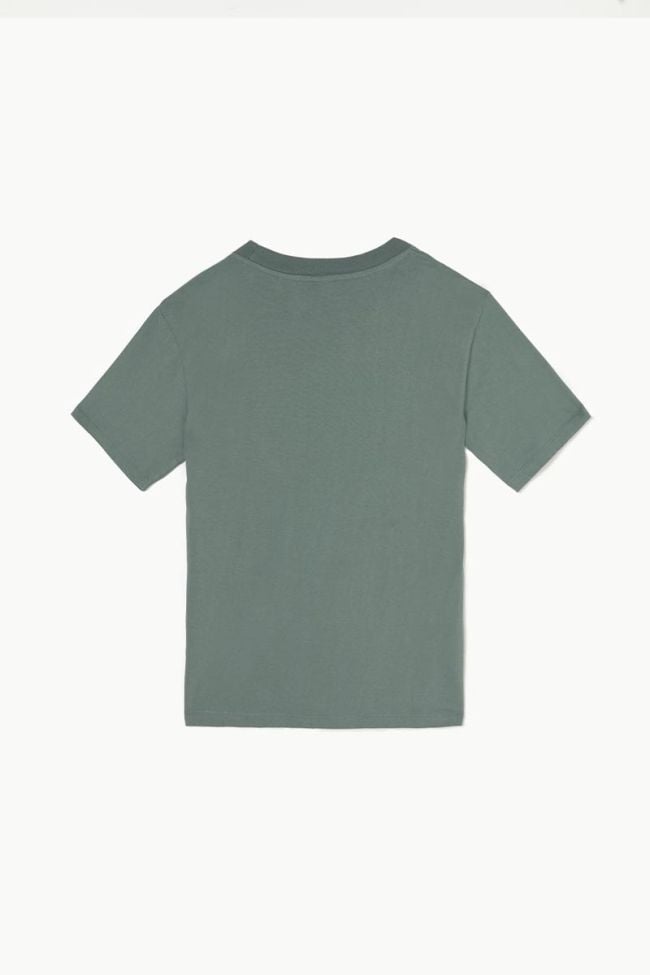 T-shirt Kariabo vert imprimé