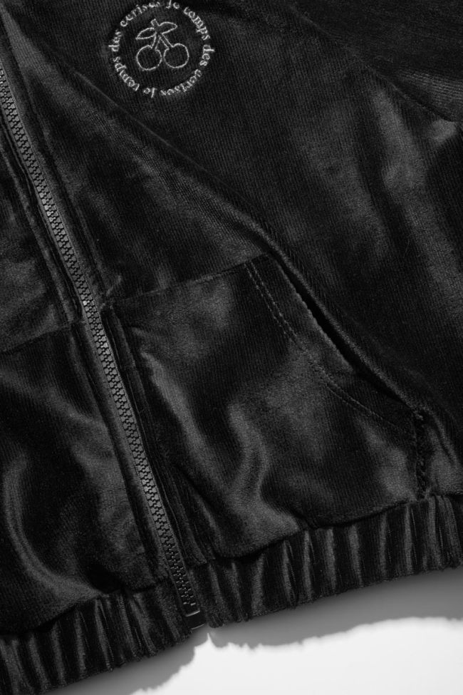 Veste zippée Zildagi noire