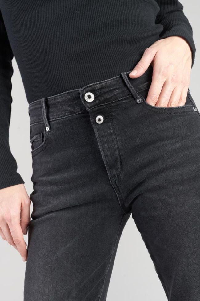 Basic 400/18 mom taille haute 7/8ème jeans noir N°1