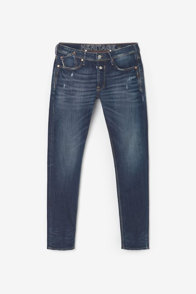 Basic 600/17 adjusted jeans destroy bleu N°1