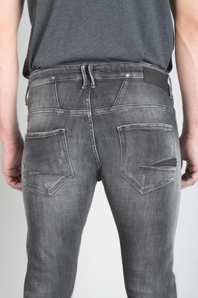 Odeon 900/16 tapered jeans destroy gris N°2