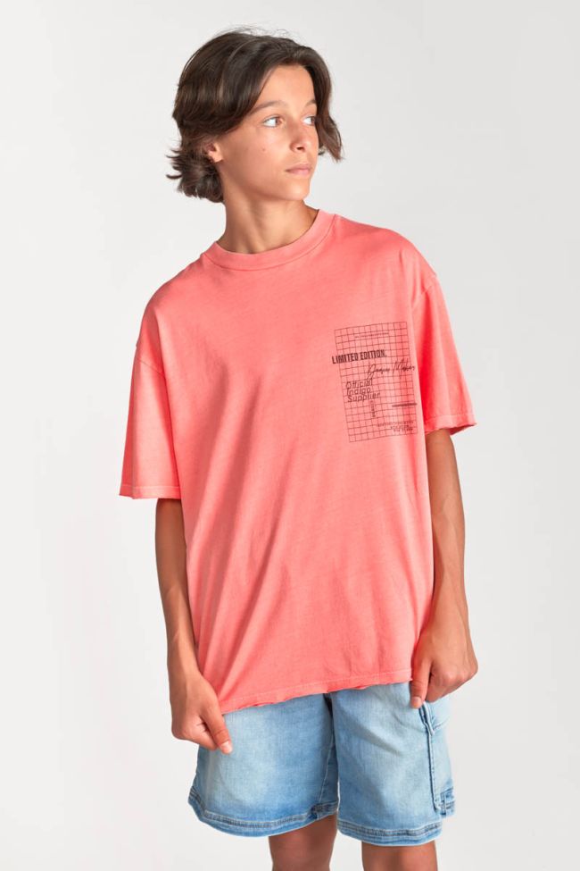 T-shirt Hyacibo rose saumon