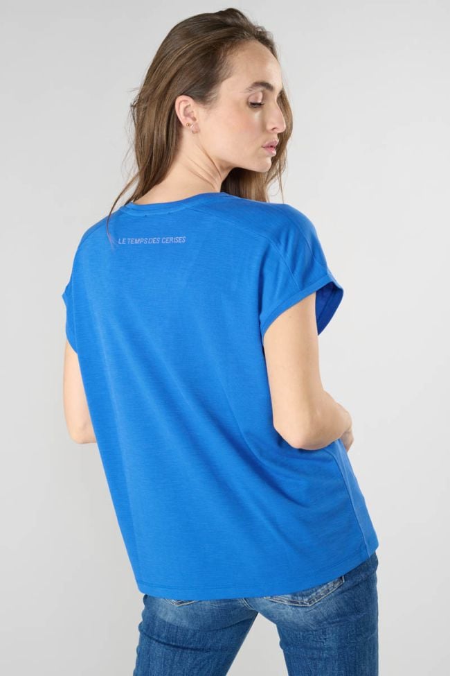 T-shirt Diodis bleu roi