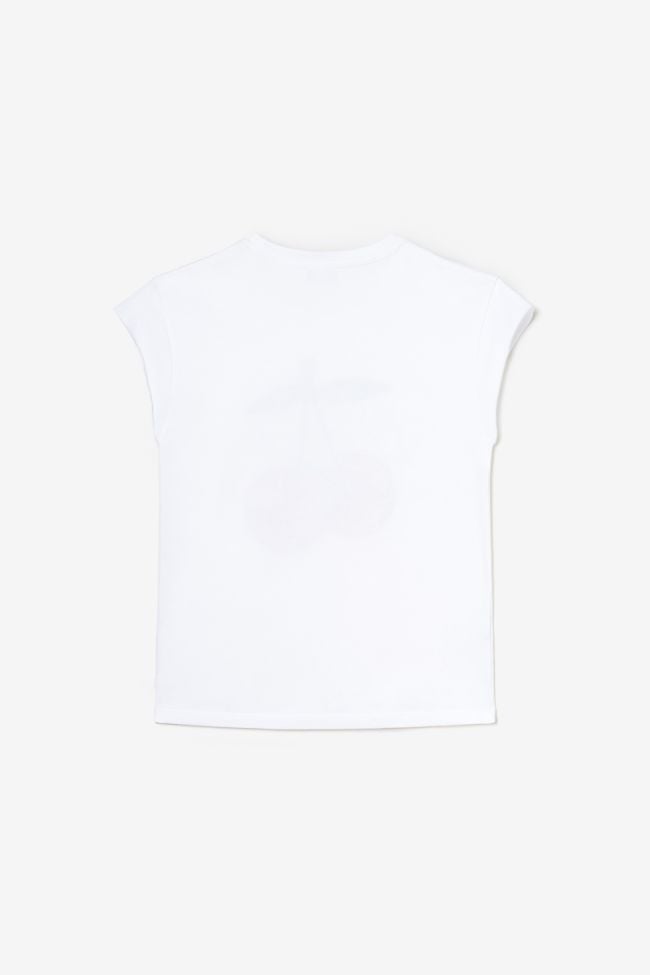 T-shirt Rahimgi blanc imprimé
