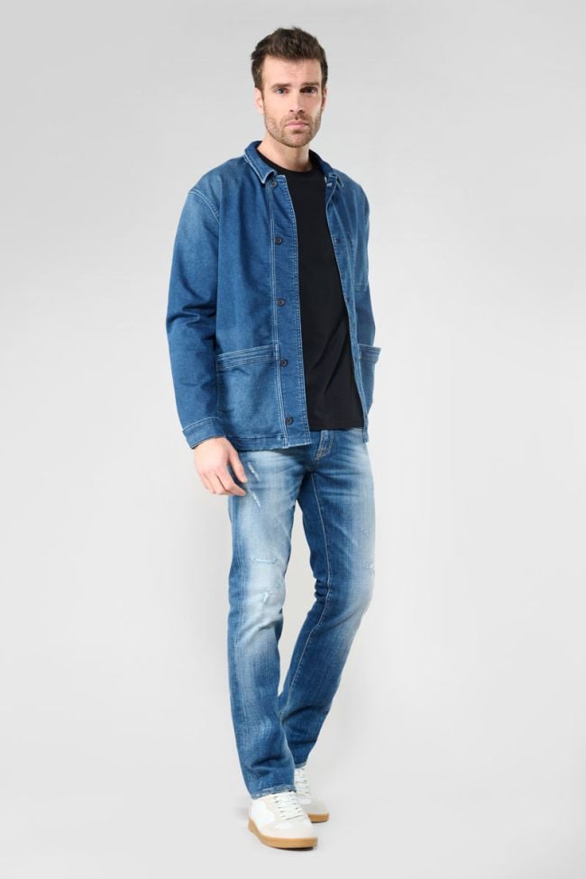Veste Carvos en jeans bleu