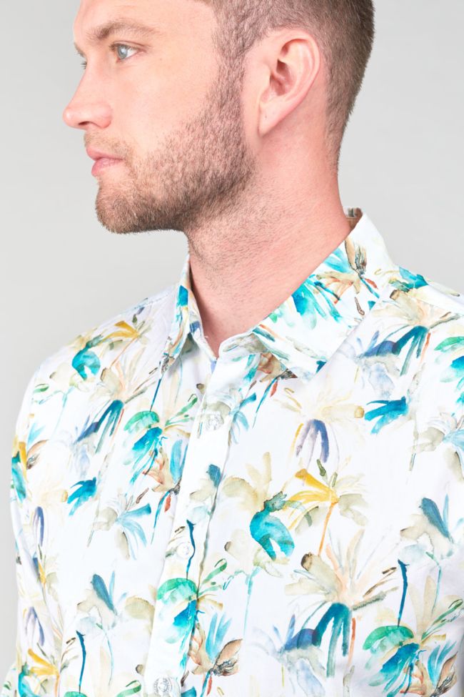 Chemise Orel à motif palmier