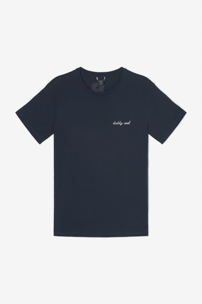 T-shirt Scully bleu marine imprimé