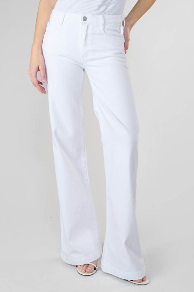 Maes pulp flare taille haute jeans blanc 