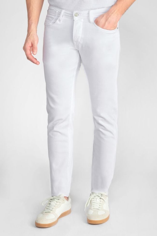 Adan 700/11 adjusted jeans blanc