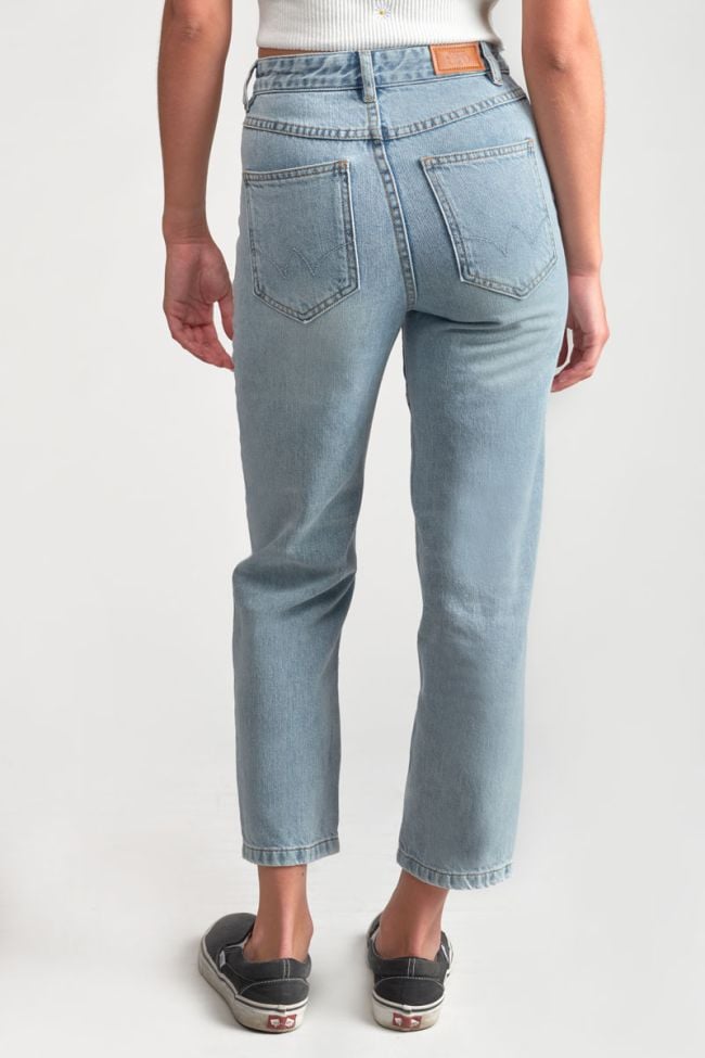 Jenigi mom taille haute 7/8ème jeans bleu N°5