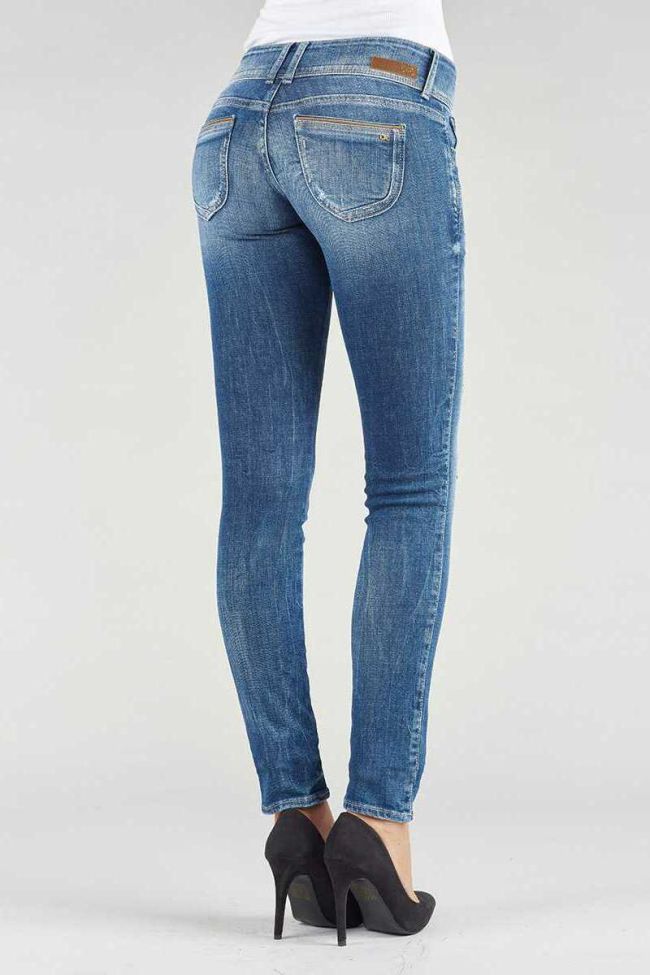 Jeans 200/16 slim bleu délavé