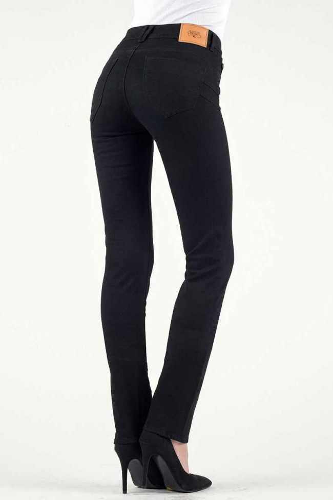 Jeans Pulp Regular Taille Haute Noir