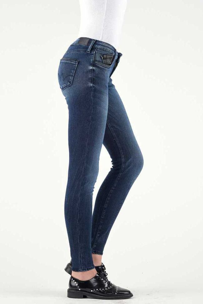 Jeans Ultra Power Skinny Bleu Noir