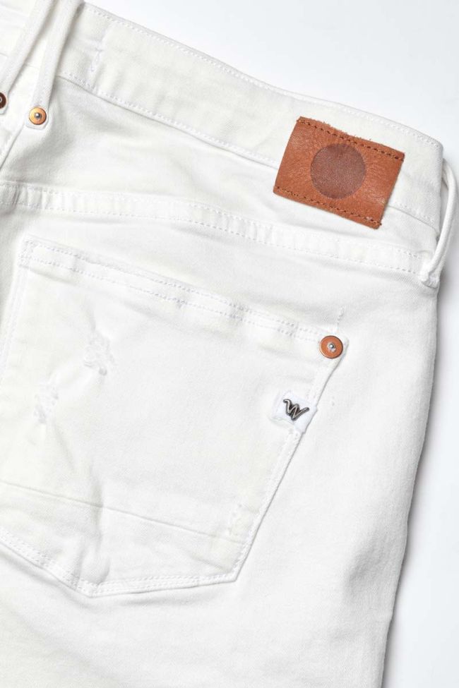 Jeans 300/16 blanc destroy