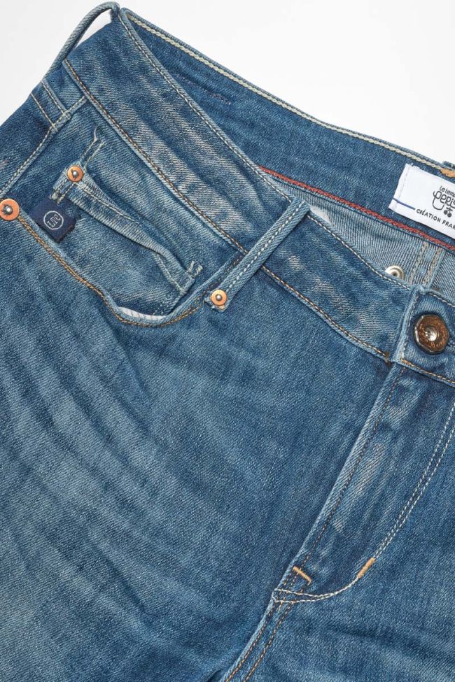 Jeans slim 300/16 7/8ème bleu