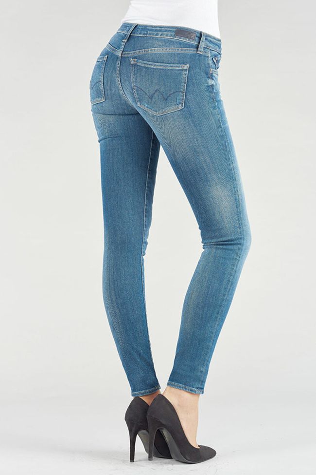 Jeans Power Skinny Bleu : Jeans & Pantalons Skinny Femme : Le Temps des  Cerises