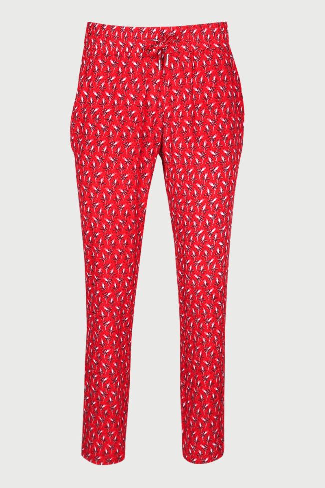 Pantalon Liane rouge