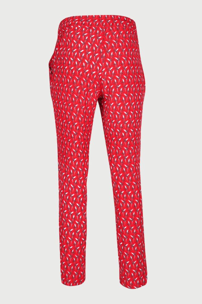 Pantalon Liane rouge