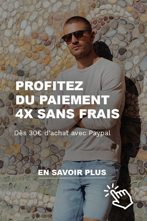paiement 4x sans frais paypal homme