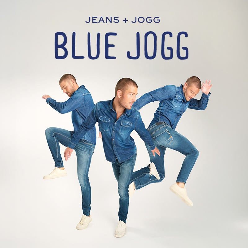 jeans blue jogg homme le temps des cerises